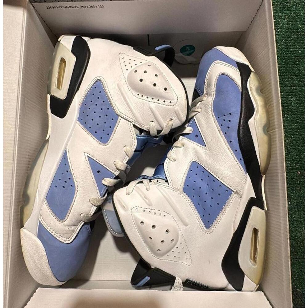 Jordan Retro 6 UNC White Size 13